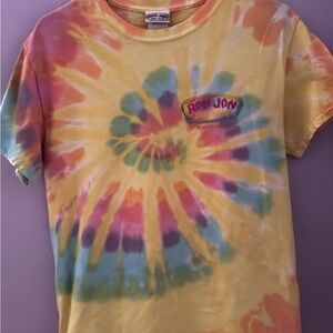Ron Jon women Spiral Tie-Dye T-Shirt - Yellow, Pink, Blue, Green